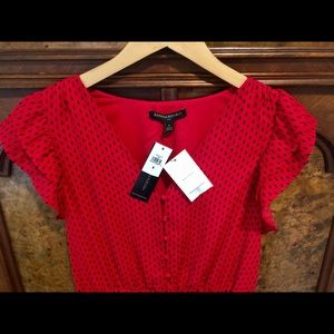 Cute Banana Republic red dress